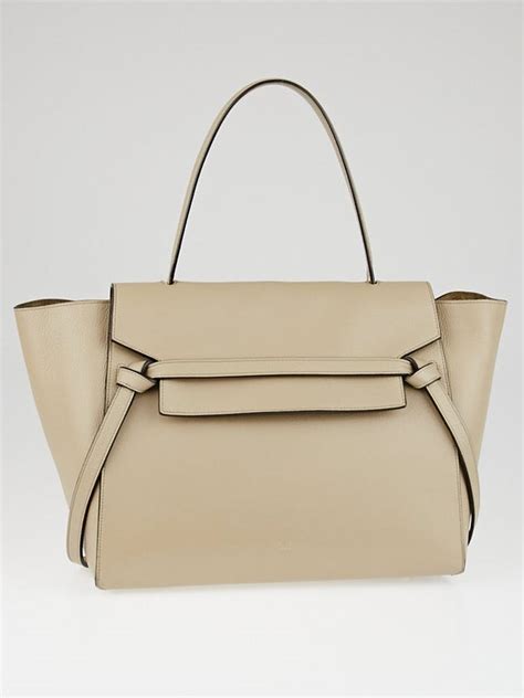 celine small belt bag drummed calfskin|Celine leather bag.